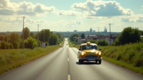 Quel est le coût d'un taxi de Caen à Cherbourg ?